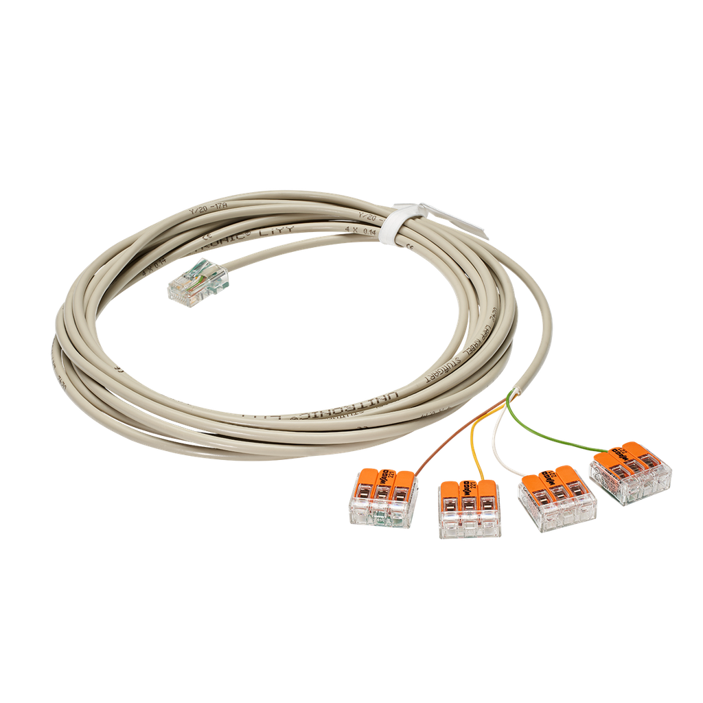 Cable RJ45-open ends 0-10V/DC Out 5 Out 5m